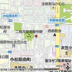 京和文化協会周辺の地図