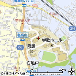 至学館大学周辺の地図