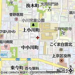 京都府京都市上京区近衛殿北口町周辺の地図