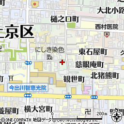 京都府京都市上京区五辻町35周辺の地図