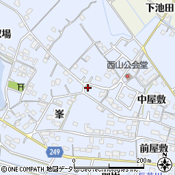 愛知県大府市長草町螢ケ脇93-1周辺の地図