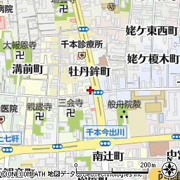 京都府京都市上京区西五辻東町77-3周辺の地図