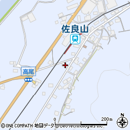 岡山県津山市高尾449周辺の地図