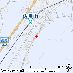 岡山県津山市高尾235周辺の地図