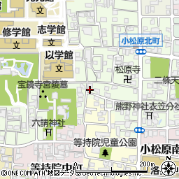 京都府京都市北区等持院北町58-16周辺の地図
