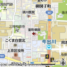 室町病院周辺の地図