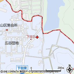 滋賀県湖南市下田627周辺の地図