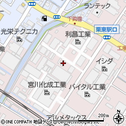 滋賀県栗東市下鈎959-19周辺の地図