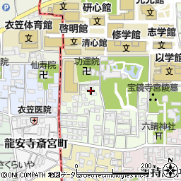 京都府京都市北区等持院北町14周辺の地図
