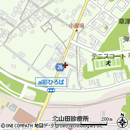 滋賀県草津市下笠町714周辺の地図