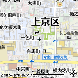 京都府京都市上京区五辻町92周辺の地図