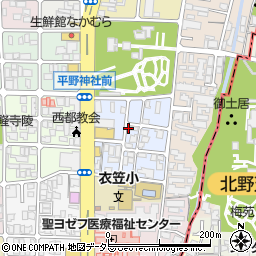コンセプト平野宮本町パーキング周辺の地図