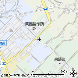 株式会社伊藤製作所　プレス工場周辺の地図