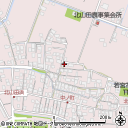 滋賀県草津市北山田町896-1周辺の地図