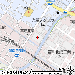 滋賀県栗東市下鈎1158-1周辺の地図