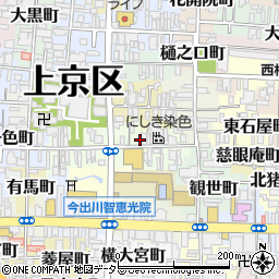 京都府京都市上京区五辻町56周辺の地図
