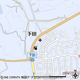滋賀県湖南市下田923-4周辺の地図