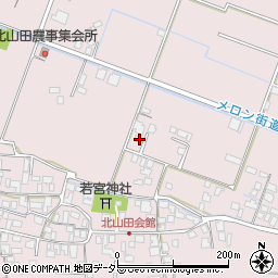 滋賀県草津市北山田町2114周辺の地図