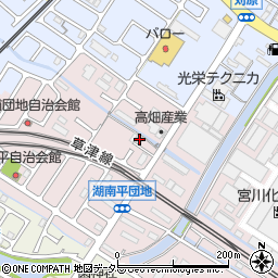 滋賀県栗東市下鈎1212-3周辺の地図
