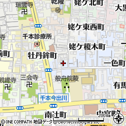 京都府京都市上京区西五辻東町67周辺の地図