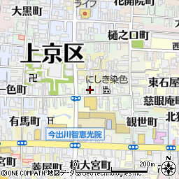 京都府京都市上京区五辻町58周辺の地図