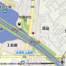 愛知県豊田市永覚町上長根3-79周辺の地図