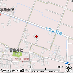 滋賀県草津市北山田町2021周辺の地図