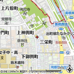 京都府京都市上京区表町14周辺の地図