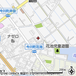 愛知県刈谷市今川町花池106周辺の地図
