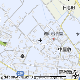 愛知県大府市長草町螢ケ脇95周辺の地図