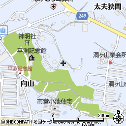 愛知県東海市荒尾町蜂ケ尻47周辺の地図