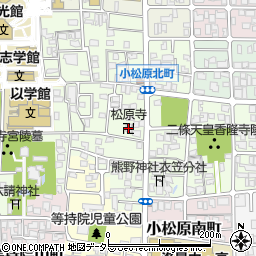 松原寺周辺の地図