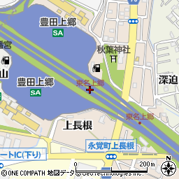 東名上郷周辺の地図