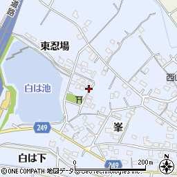 愛知県大府市長草町東忍場15周辺の地図