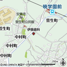 伊藤歯科診療所周辺の地図