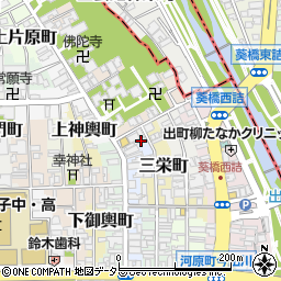 京都府京都市上京区表町43周辺の地図