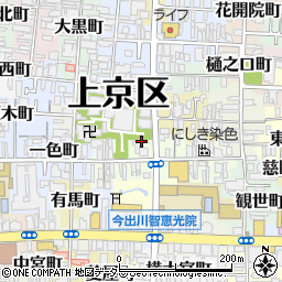 京都府京都市上京区五辻町69-6周辺の地図