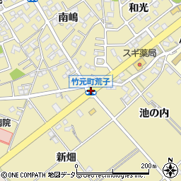 竹元町荒子周辺の地図