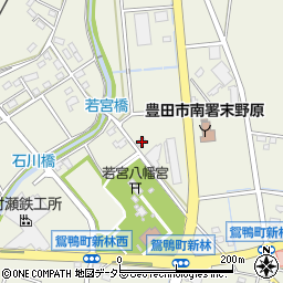 愛知県豊田市鴛鴨町石川周辺の地図