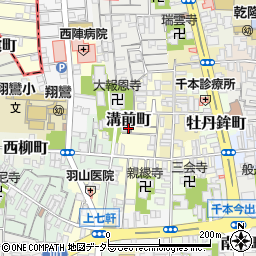 京都府京都市上京区溝前町965周辺の地図