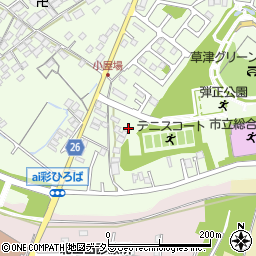 滋賀県草津市下笠町197周辺の地図