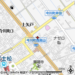 愛知県刈谷市今川町（西高山）周辺の地図