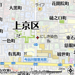 京都府京都市上京区五辻町64周辺の地図