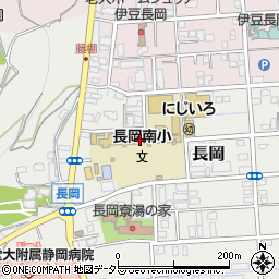 伊豆の国市立長岡南小学校周辺の地図