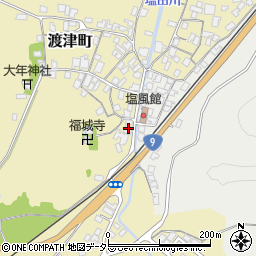 島根県江津市渡津町1333周辺の地図