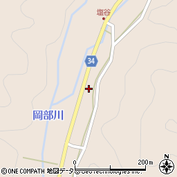 兵庫県神崎郡市川町上牛尾1109周辺の地図