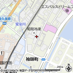 昭和冷凍本社工場周辺の地図