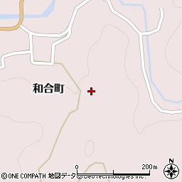 愛知県豊田市和合町日影周辺の地図