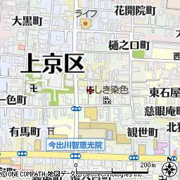 京都府京都市上京区五辻町59周辺の地図