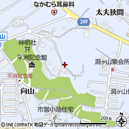 愛知県東海市荒尾町蜂ケ尻24周辺の地図